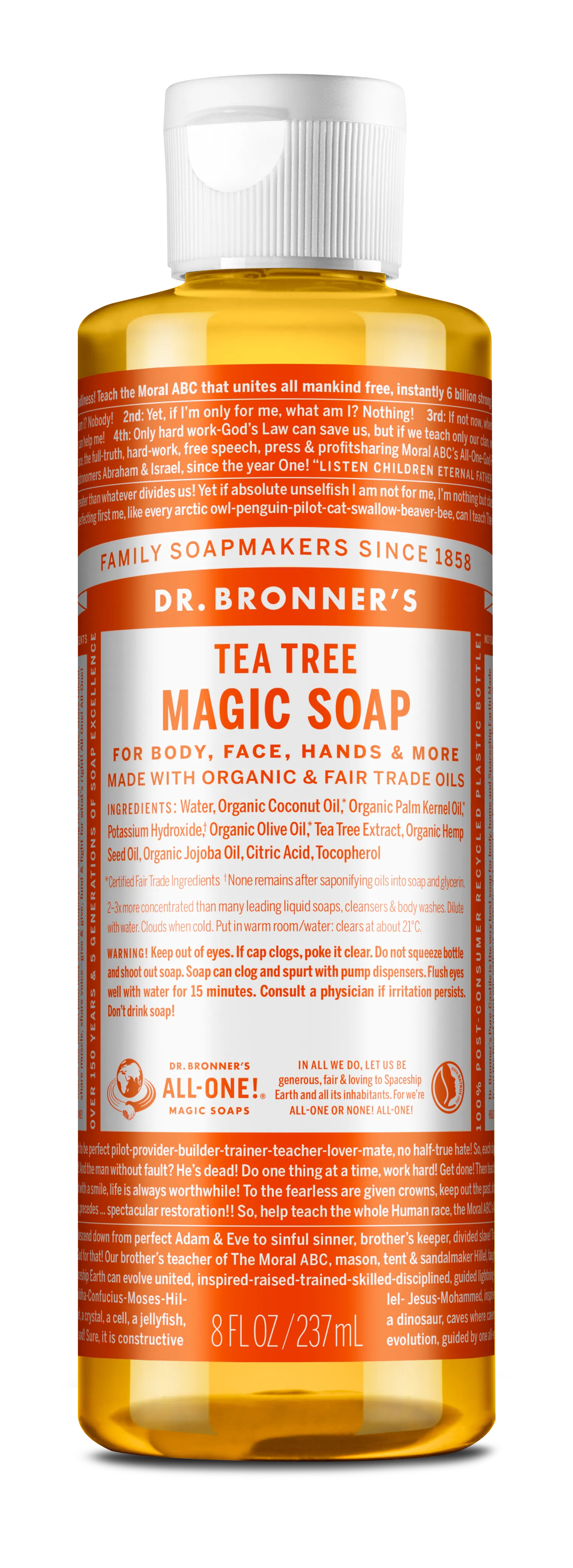 ドクターブロナー マジックソープ ティートゥリー