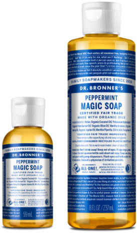 ドクターブロナー マジックソープ ペパーミントセットの商品画像