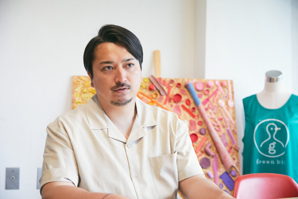 ドクターブロナーコラム_green bird代表理事長 福田さんのインタビュー風景